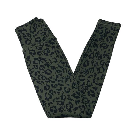 BALANCE COLLECTION Contender Lux Printed Yoga Leggings Sz XS Green - Picture 2 of 7